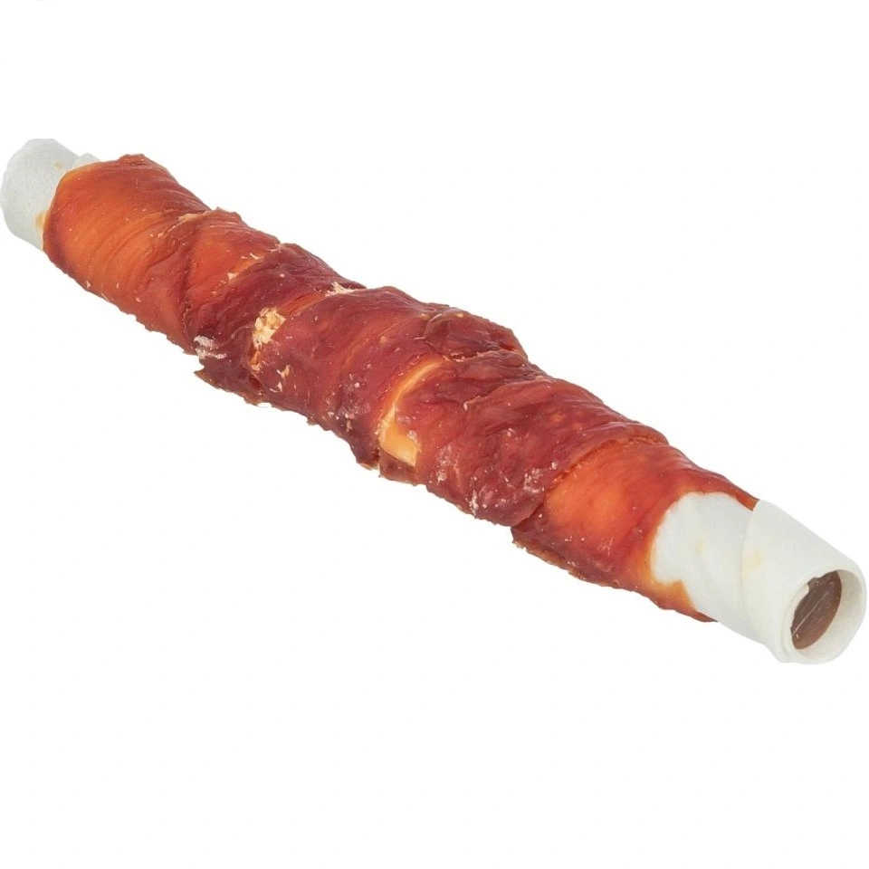 Denta Fun Stick med and og kyllingelever 12 cm - lille tyggepind